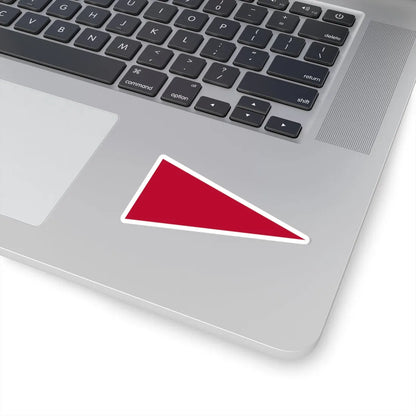 Royal Norwegian Navy NCO rank flag (Norway) STICKER Vinyl Kiss-Cut Decal - The Sticker Space