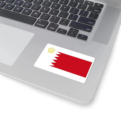 Royal Standard of Bahrain (Bahrain) STICKER Vinyl Kiss-Cut Decal - The Sticker Space