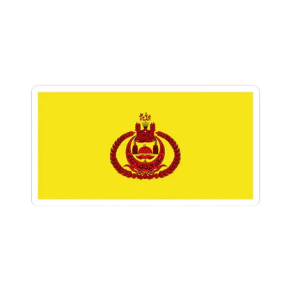 Royal Standard of Brunei (Brunei) STICKER Vinyl Kiss-Cut Decal 2 Inch White - The Sticker Space