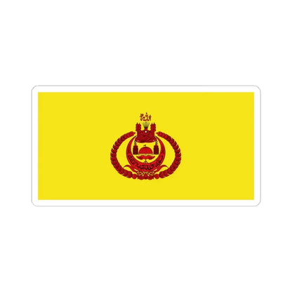 Royal Standard of Brunei (Brunei) STICKER Vinyl Kiss-Cut Decal 4 Inch White - The Sticker Space