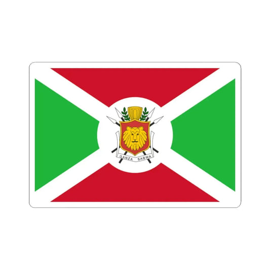 Royal Standard of Burundi 1962-1966 (Burundi) STICKER Vinyl Kiss-Cut Decal 2 Inch White - The Sticker Space