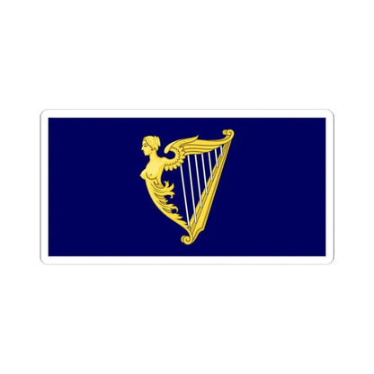 Royal Standard of Ireland 1542-1801 (Ireland) STICKER Vinyl Kiss-Cut Decal 3 Inch White - The Sticker Space