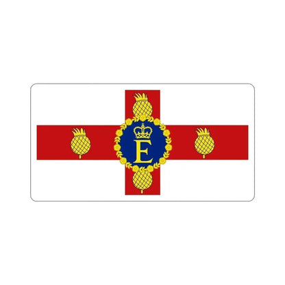Royal Standard of Jamaica (1966–2022) STICKER Vinyl Die-Cut Decal 6 Inch - The Sticker Space