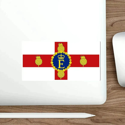 Royal Standard of Jamaica (1966–2022) STICKER Vinyl Die-Cut Decal - The Sticker Space