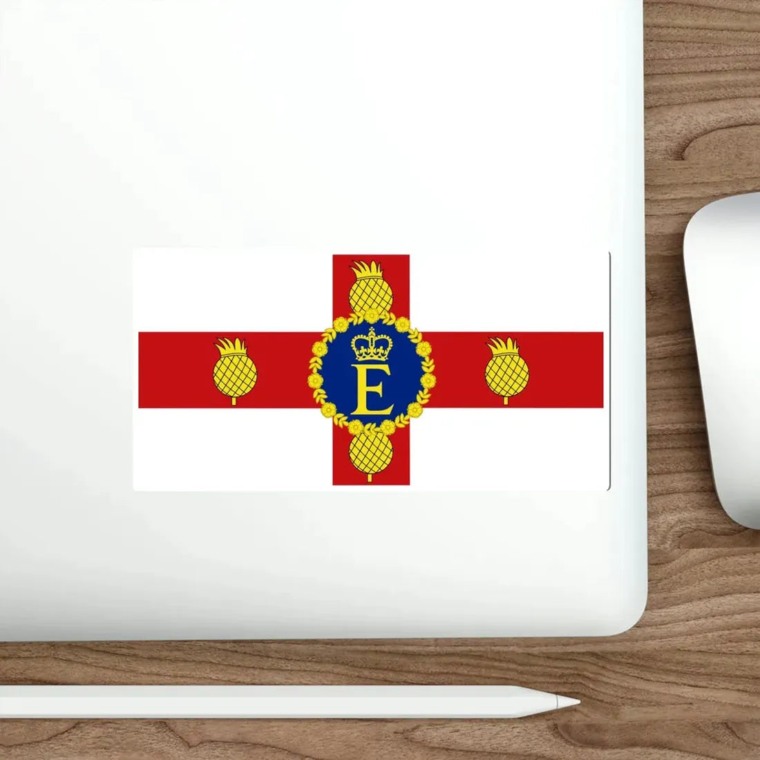 Royal Standard of Jamaica (1966–2022) STICKER Vinyl Die-Cut Decal - The Sticker Space