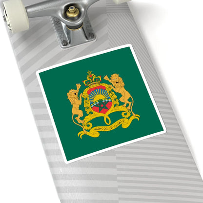 Royal standard of Morocco (Morocco) STICKER Vinyl Kiss-Cut Decal - The Sticker Space