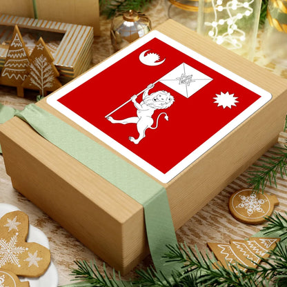 Royal standard of Nepal (Nepal) STICKER Vinyl Kiss-Cut Decal - The Sticker Space