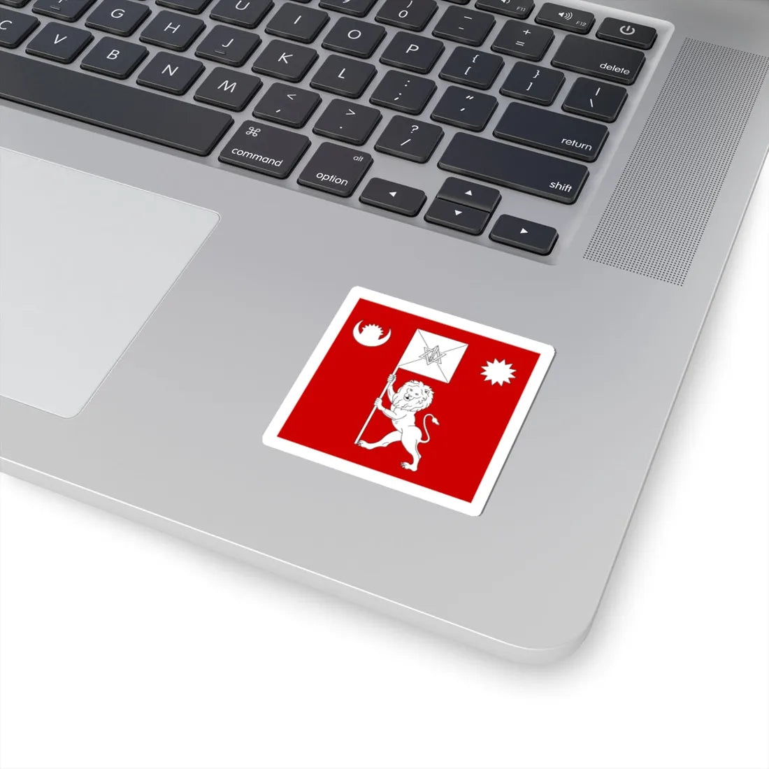 Royal standard of Nepal (Nepal) STICKER Vinyl Kiss-Cut Decal - The Sticker Space