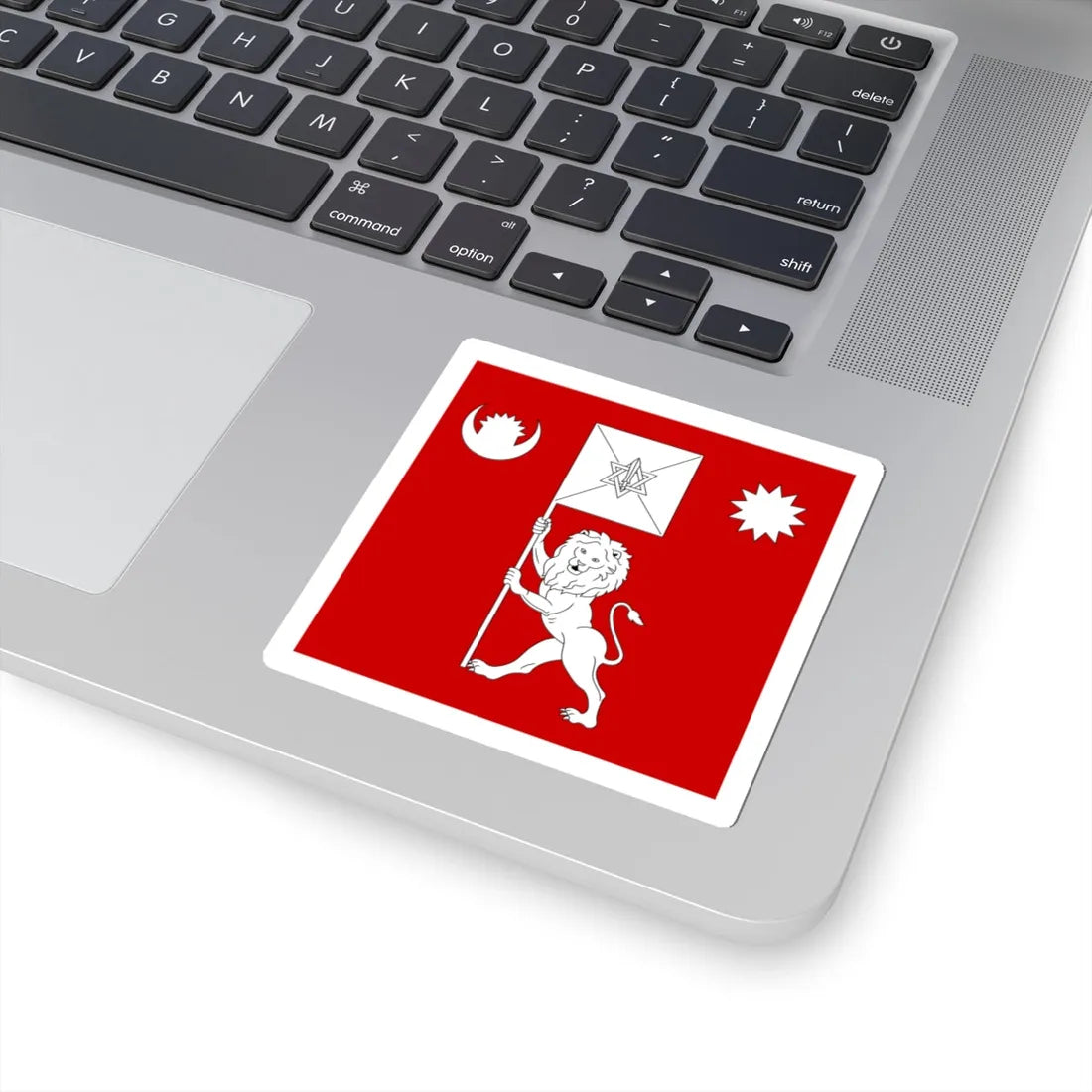 Royal standard of Nepal (Nepal) STICKER Vinyl Kiss-Cut Decal - The Sticker Space