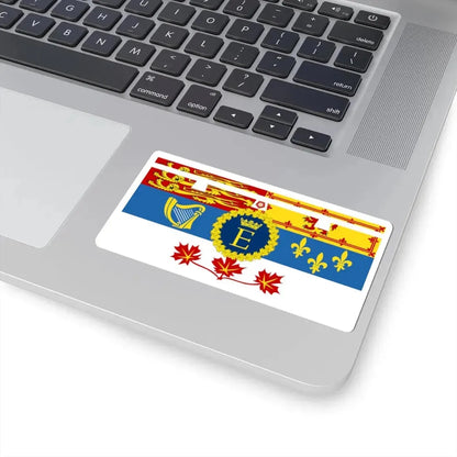 Royal Standard of Prince Edward Duke of Edinburgh in Canada (Canada) STICKER Vinyl Kiss-Cut Decal - The Sticker Space