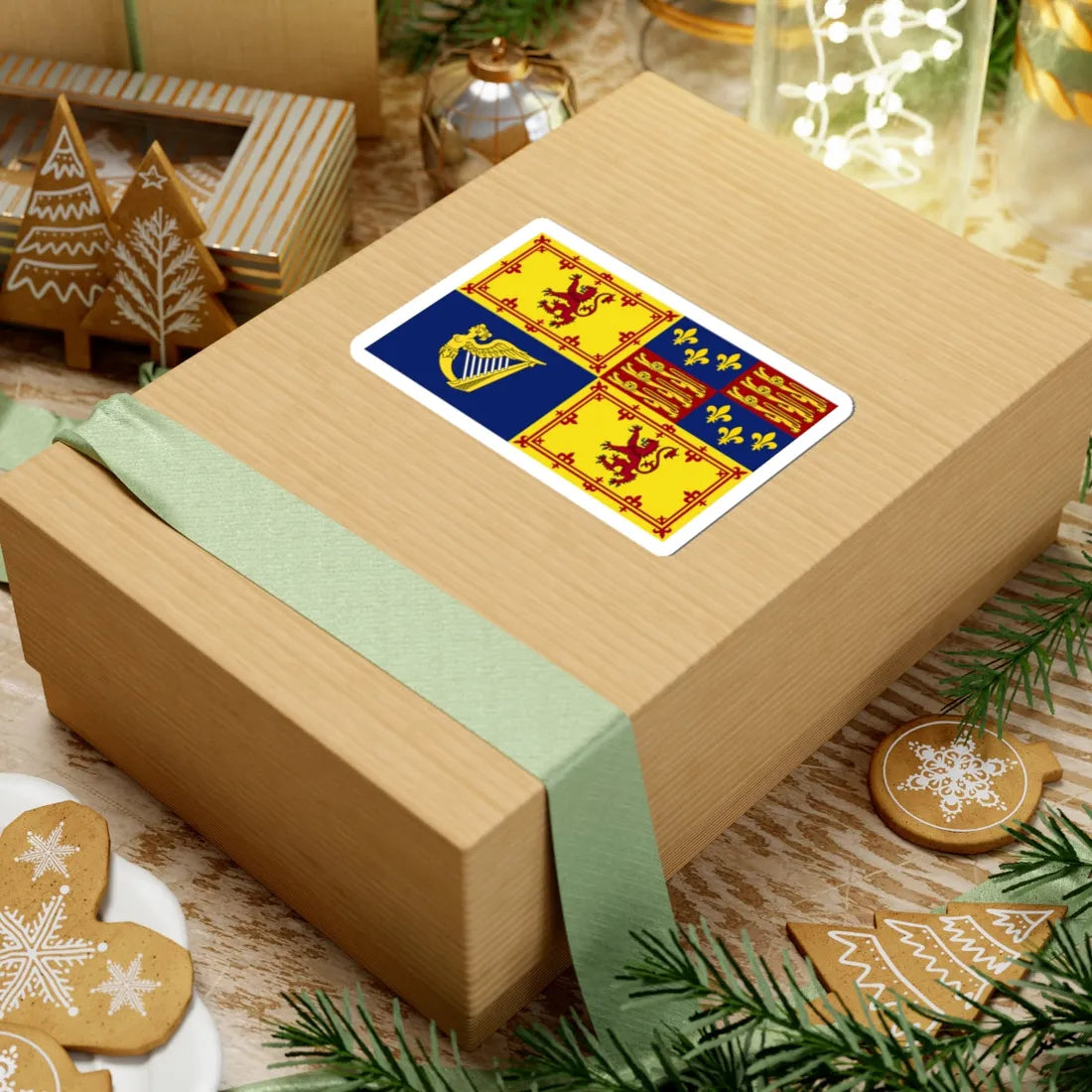 Royal Standard of Scotland 1603-1689 (Scotland) STICKER Vinyl Kiss-Cut Decal - The Sticker Space