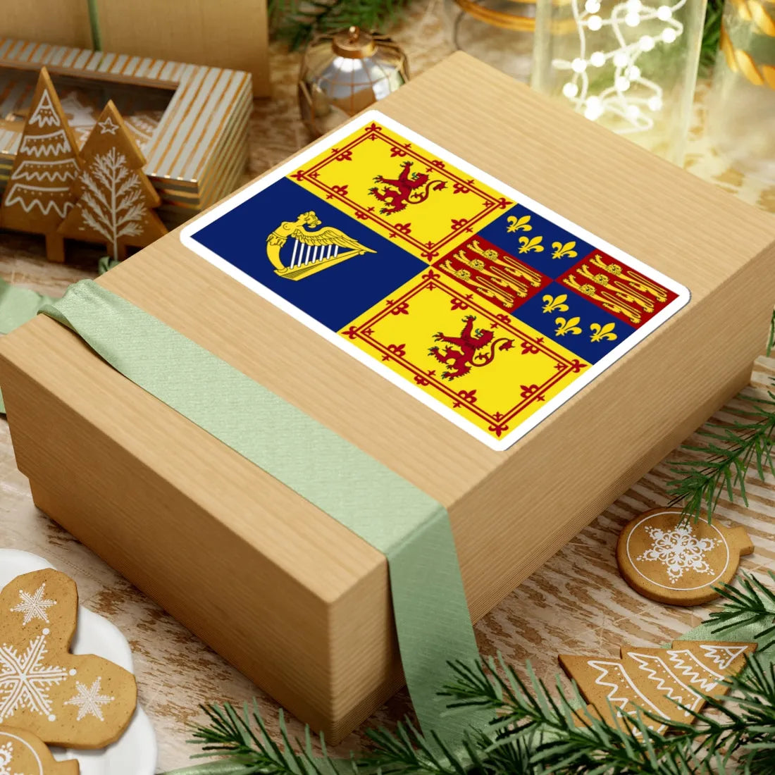 Royal Standard of Scotland 1603-1689 (Scotland) STICKER Vinyl Kiss-Cut Decal - The Sticker Space