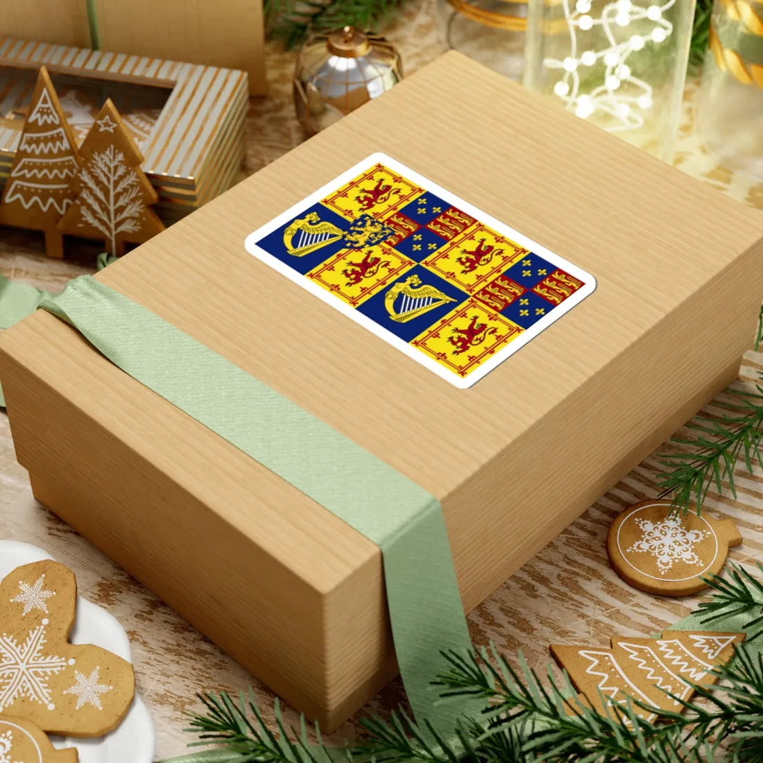 Royal Standard of Scotland 1689-1694 (Scotland) STICKER Vinyl Kiss-Cut Decal - The Sticker Space