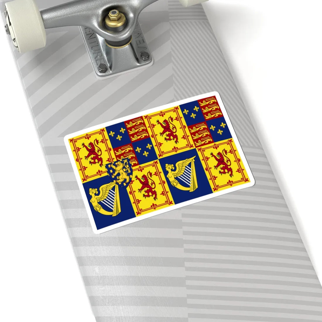 Royal Standard of Scotland 1689-1694 (Scotland) STICKER Vinyl Kiss-Cut Decal - The Sticker Space