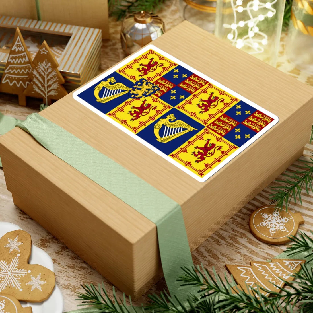 Royal Standard of Scotland 1689-1694 (Scotland) STICKER Vinyl Kiss-Cut Decal - The Sticker Space