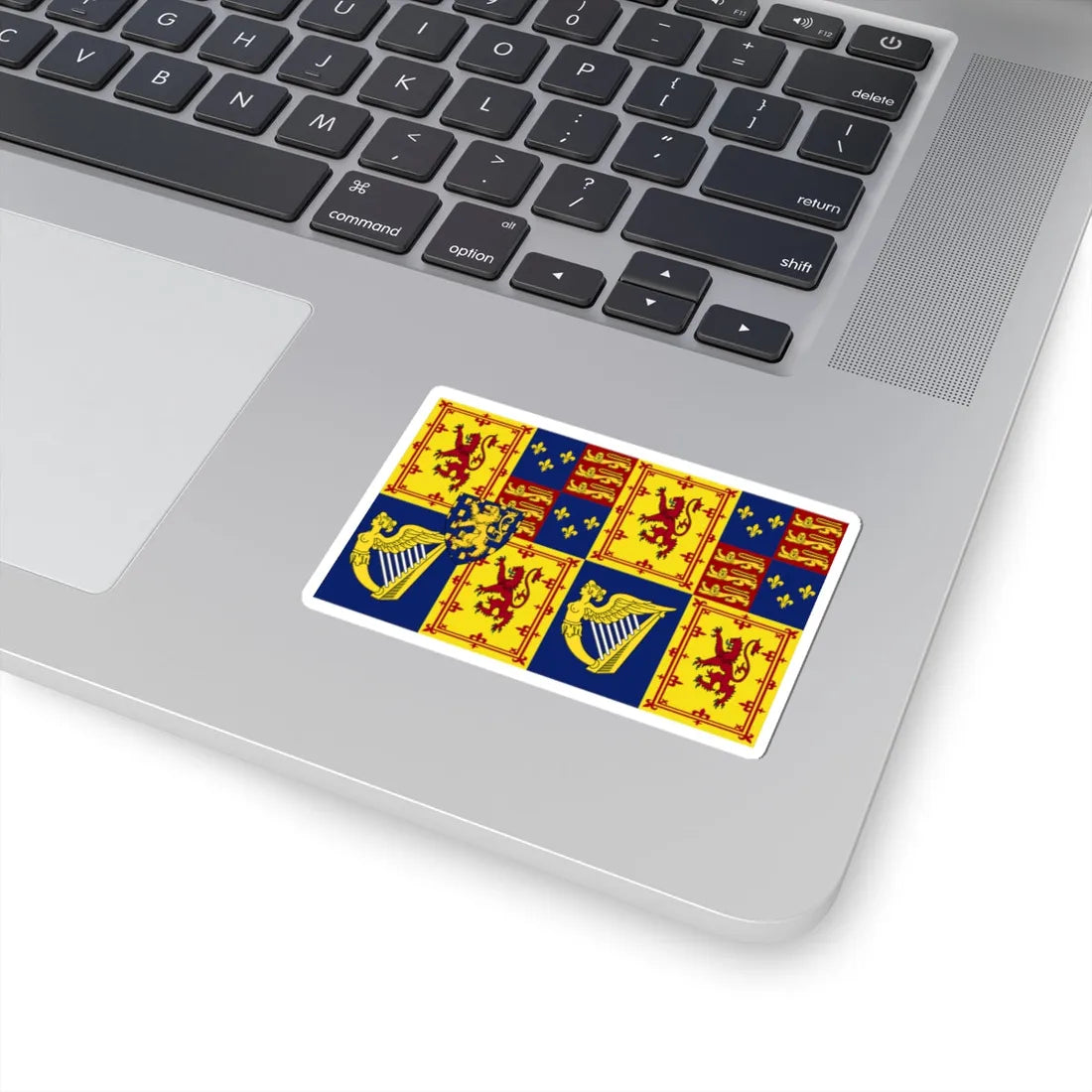 Royal Standard of Scotland 1689-1694 (Scotland) STICKER Vinyl Kiss-Cut Decal - The Sticker Space