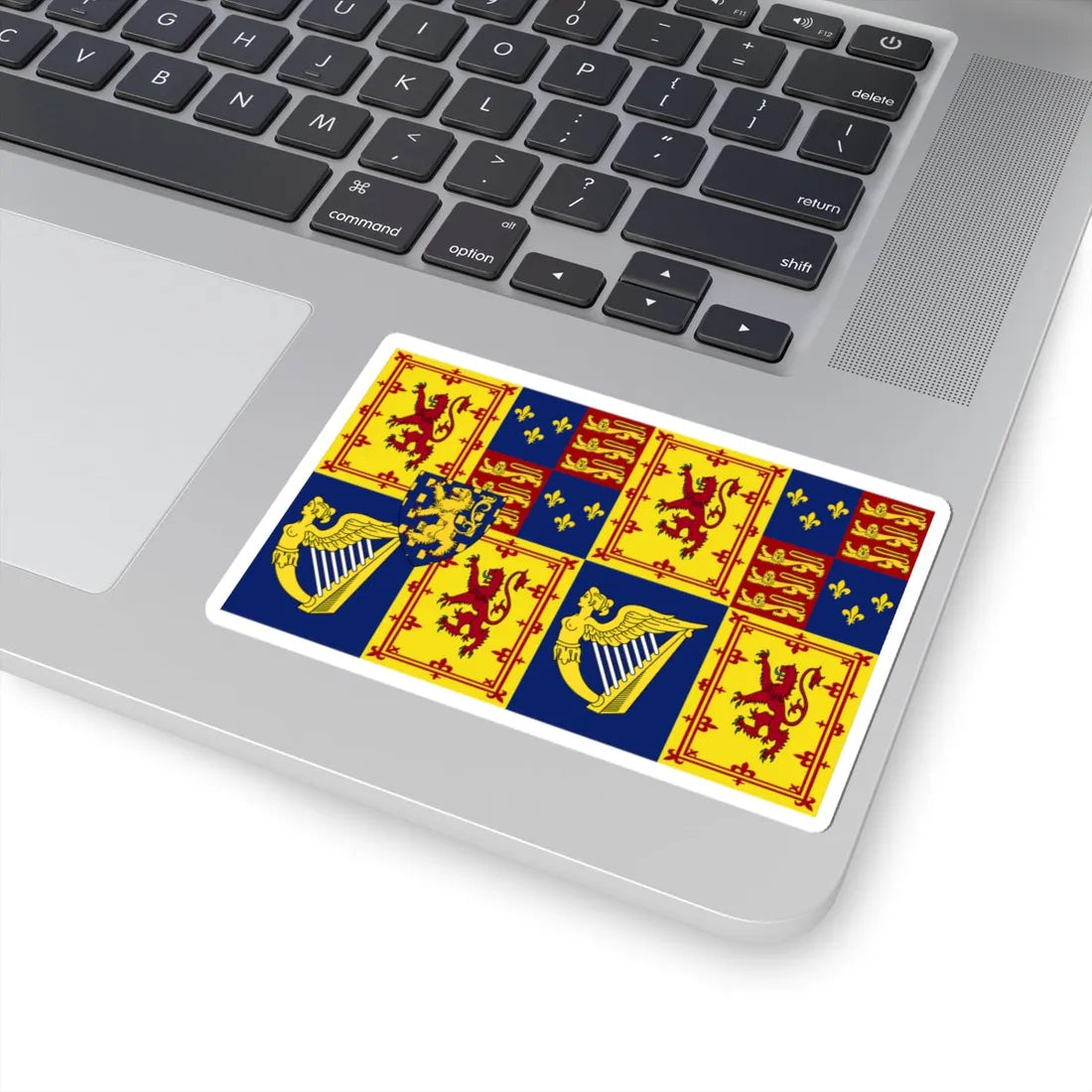 Royal Standard of Scotland 1689-1694 (Scotland) STICKER Vinyl Kiss-Cut Decal - The Sticker Space