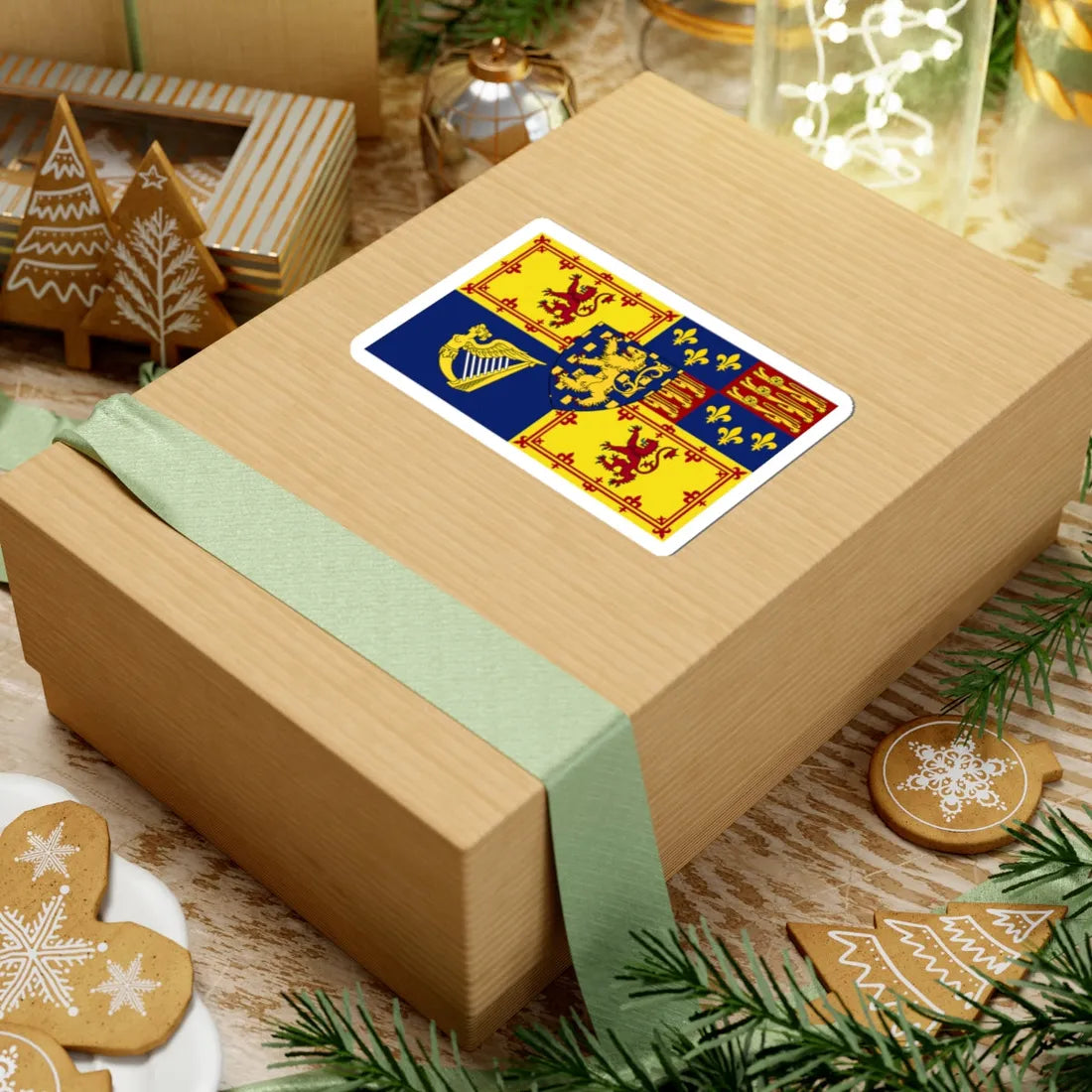 Royal Standard of Scotland 1689-1702 (Scotland) STICKER Vinyl Kiss-Cut Decal - The Sticker Space