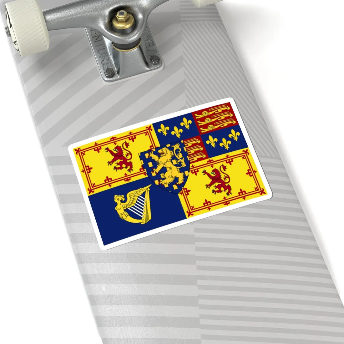 Royal Standard of Scotland 1689-1702 (Scotland) STICKER Vinyl Kiss-Cut Decal - The Sticker Space