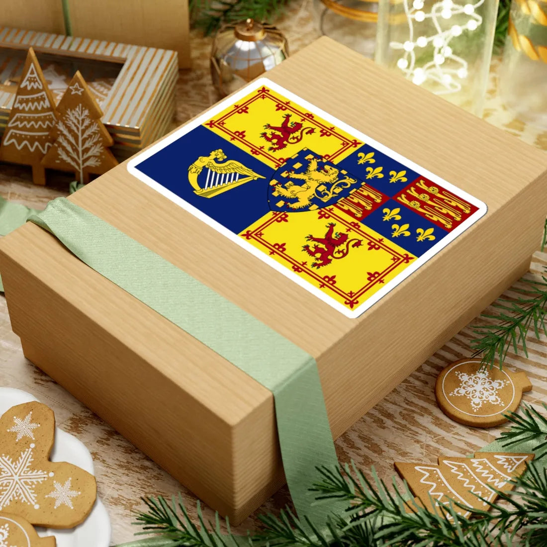 Royal Standard of Scotland 1689-1702 (Scotland) STICKER Vinyl Kiss-Cut Decal - The Sticker Space