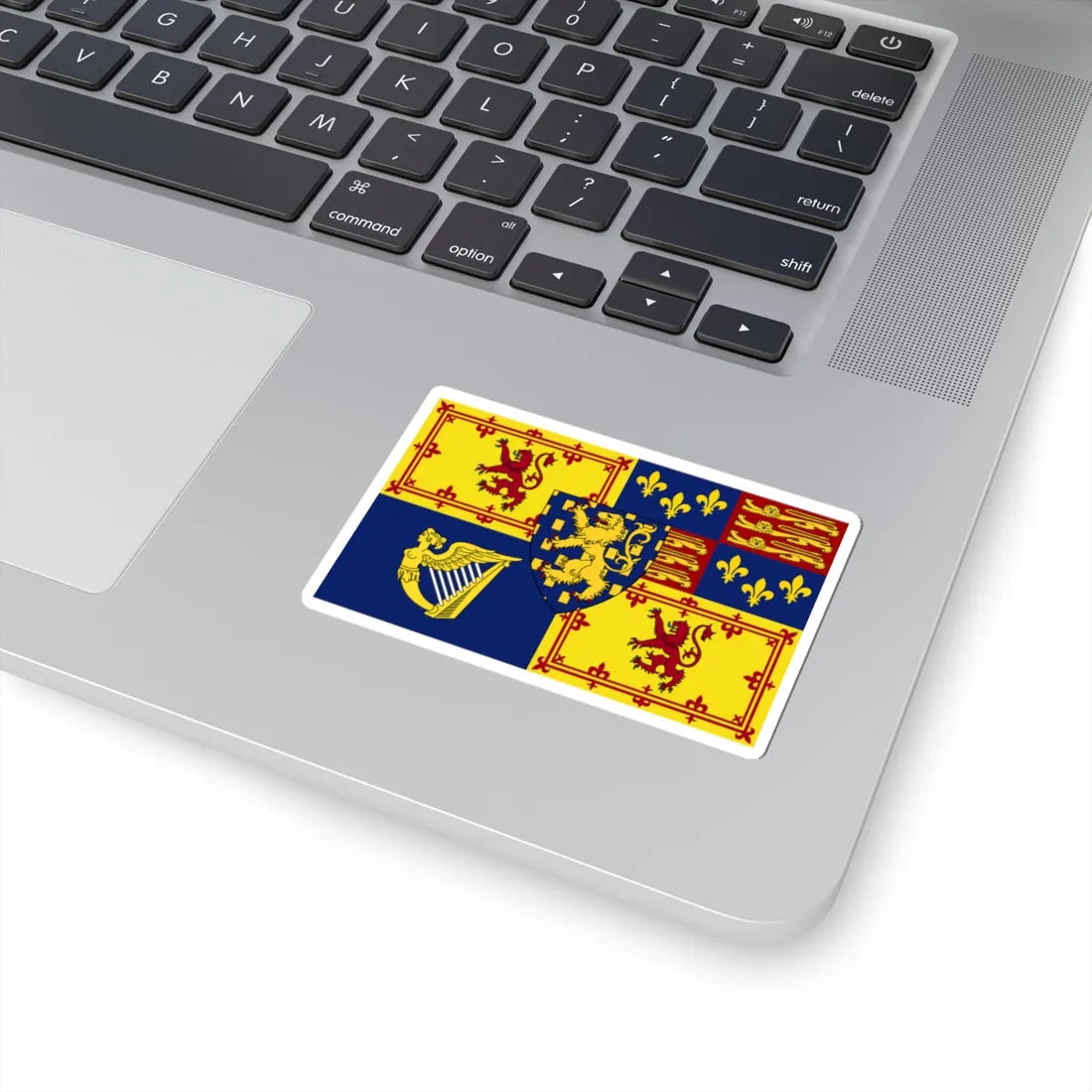 Royal Standard of Scotland 1689-1702 (Scotland) STICKER Vinyl Kiss-Cut Decal - The Sticker Space