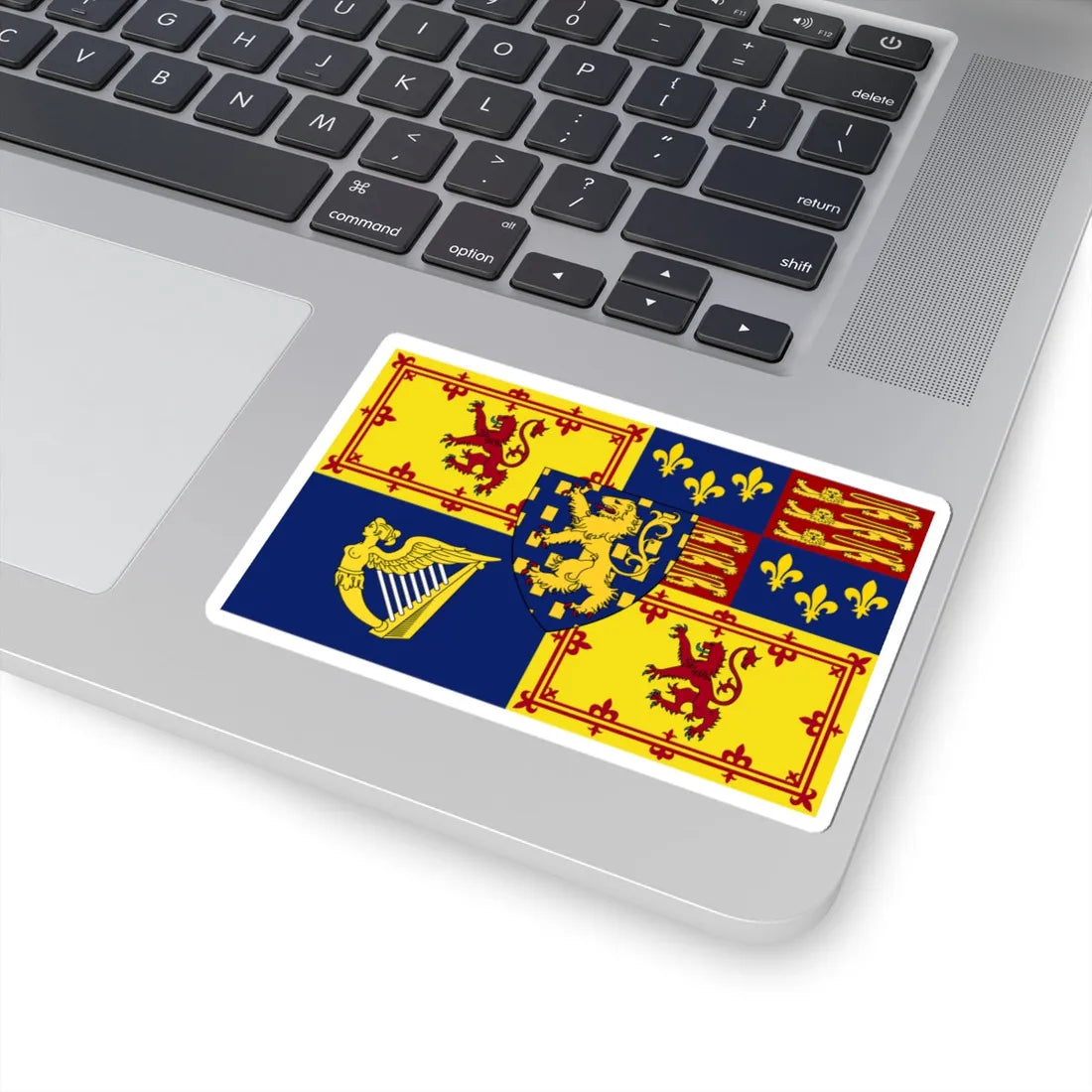 Royal Standard of Scotland 1689-1702 (Scotland) STICKER Vinyl Kiss-Cut Decal - The Sticker Space