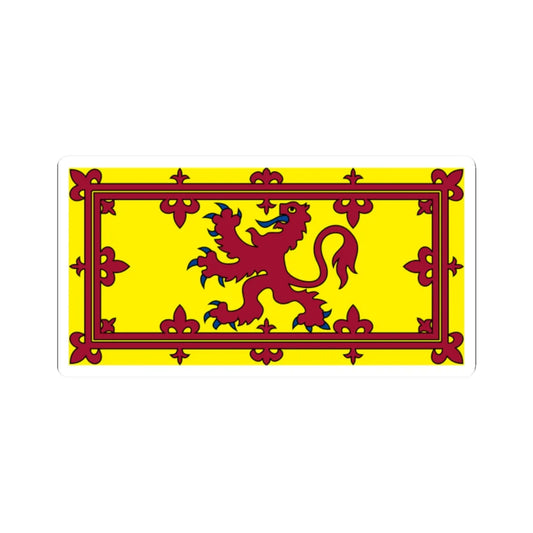 Royal Standard of Scotland 1957 (Scotland) STICKER Vinyl Kiss-Cut Decal 2 Inch White - The Sticker Space