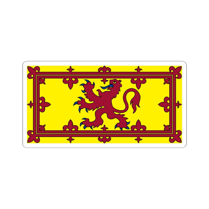 Royal Standard of Scotland 1957 (Scotland) STICKER Vinyl Kiss-Cut Decal 6 Inch White - The Sticker Space