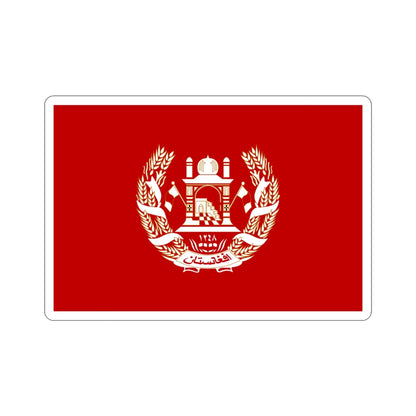 Royal Standard of the King of Afghanistan 1931 to 1973 STICKER Vinyl Die-Cut Decal-3 Inch-The Sticker Space