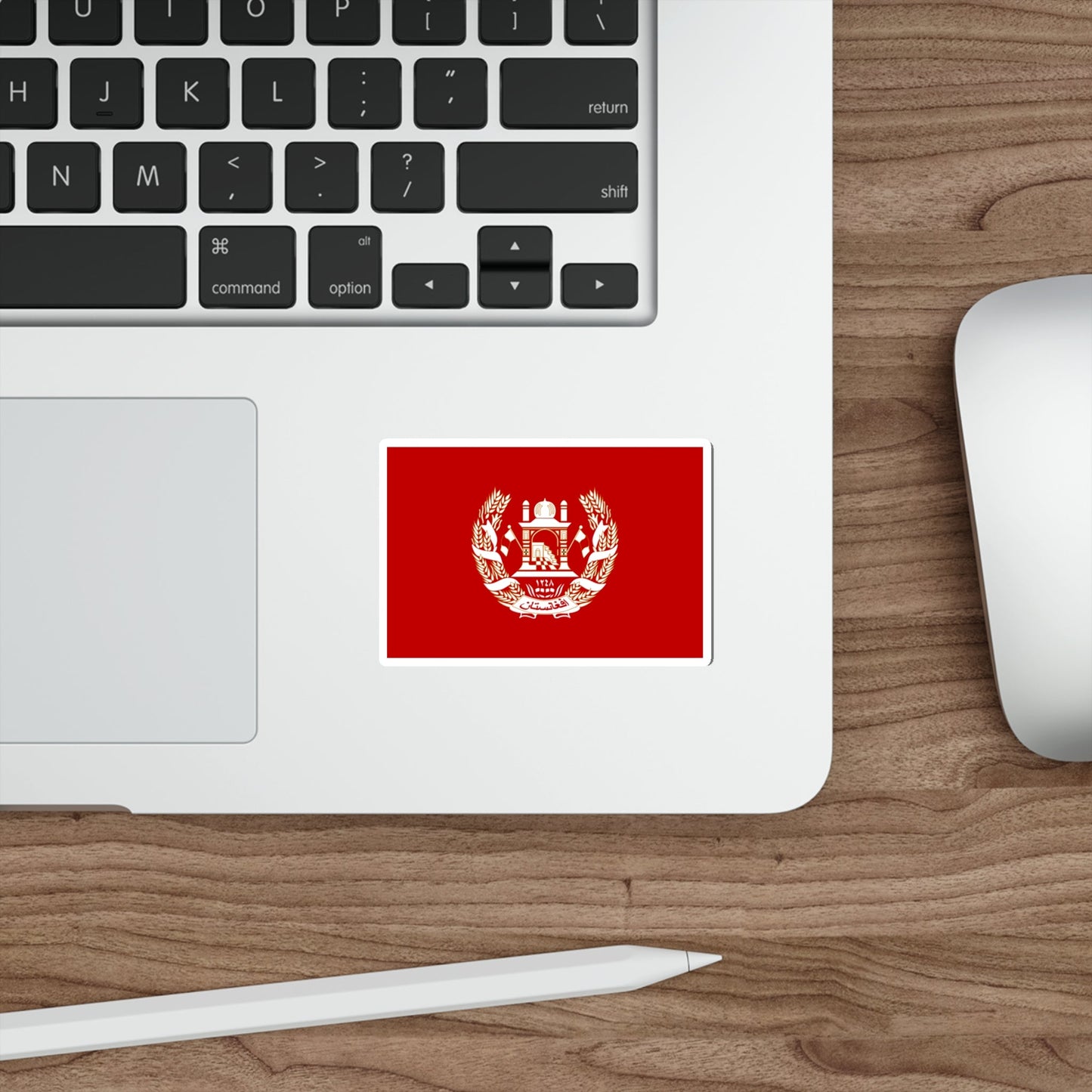 Royal Standard of the King of Afghanistan 1931 to 1973 STICKER Vinyl Die-Cut Decal-The Sticker Space