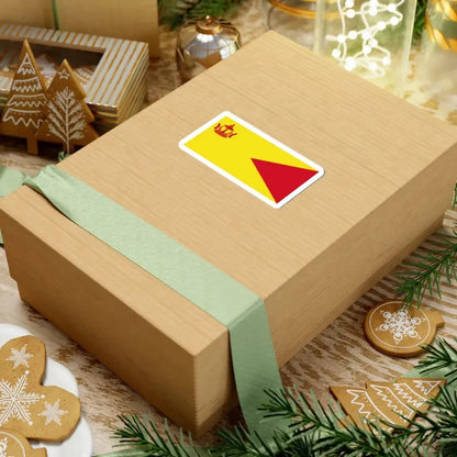 Royal Standard of the Non-Gahara Grandchild of the Sultan of Brunei (Brunei) STICKER Vinyl Kiss-Cut Decal - The Sticker Space