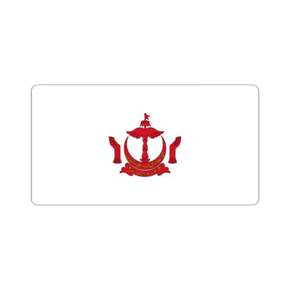 Royal Standard of the Pengiran Bendahara Non-Gahara (Brunei) STICKER Vinyl Kiss-Cut Decal 3 Inch White - The Sticker Space