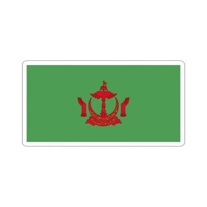 Royal Standard of the Pengiran Di-Gadong Non-Gahara (Brunei) STICKER Vinyl Kiss-Cut Decal 6 Inch White - The Sticker Space