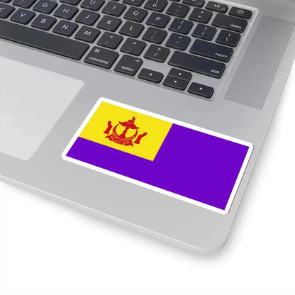 Royal Standard of the Pengiran Indera Setia Diraja Sahibul Karib (Brunei) STICKER Vinyl Kiss-Cut Decal - The Sticker Space