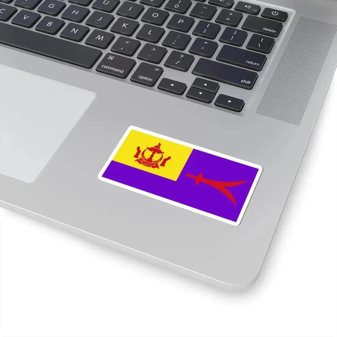 Royal Standard of the Pengiran Pekerma Setia Diraja Sahibul Bandar (Brunei) STICKER Vinyl Kiss-Cut Decal - The Sticker Space