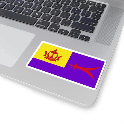 Royal Standard of the Pengiran Pekerma Setia Diraja Sahibul Bandar (Brunei) STICKER Vinyl Kiss-Cut Decal - The Sticker Space