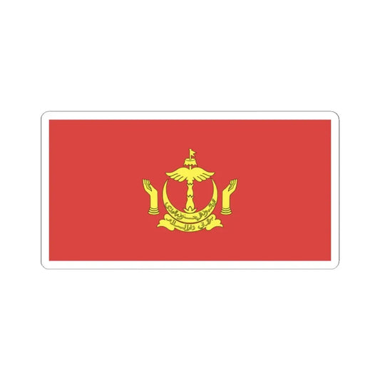 Royal Standard of the Pengiran Temenggong Non-Gahara (Brunei) STICKER Vinyl Kiss-Cut Decal 2 Inch White - The Sticker Space