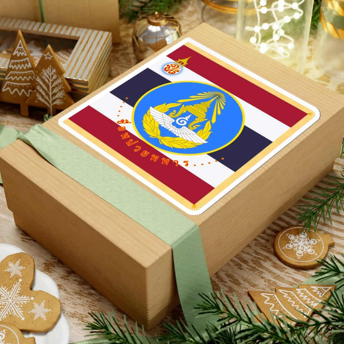 Royal Thai Air Force Unit Colour (Thailand) STICKER Vinyl Kiss-Cut Decal - The Sticker Space