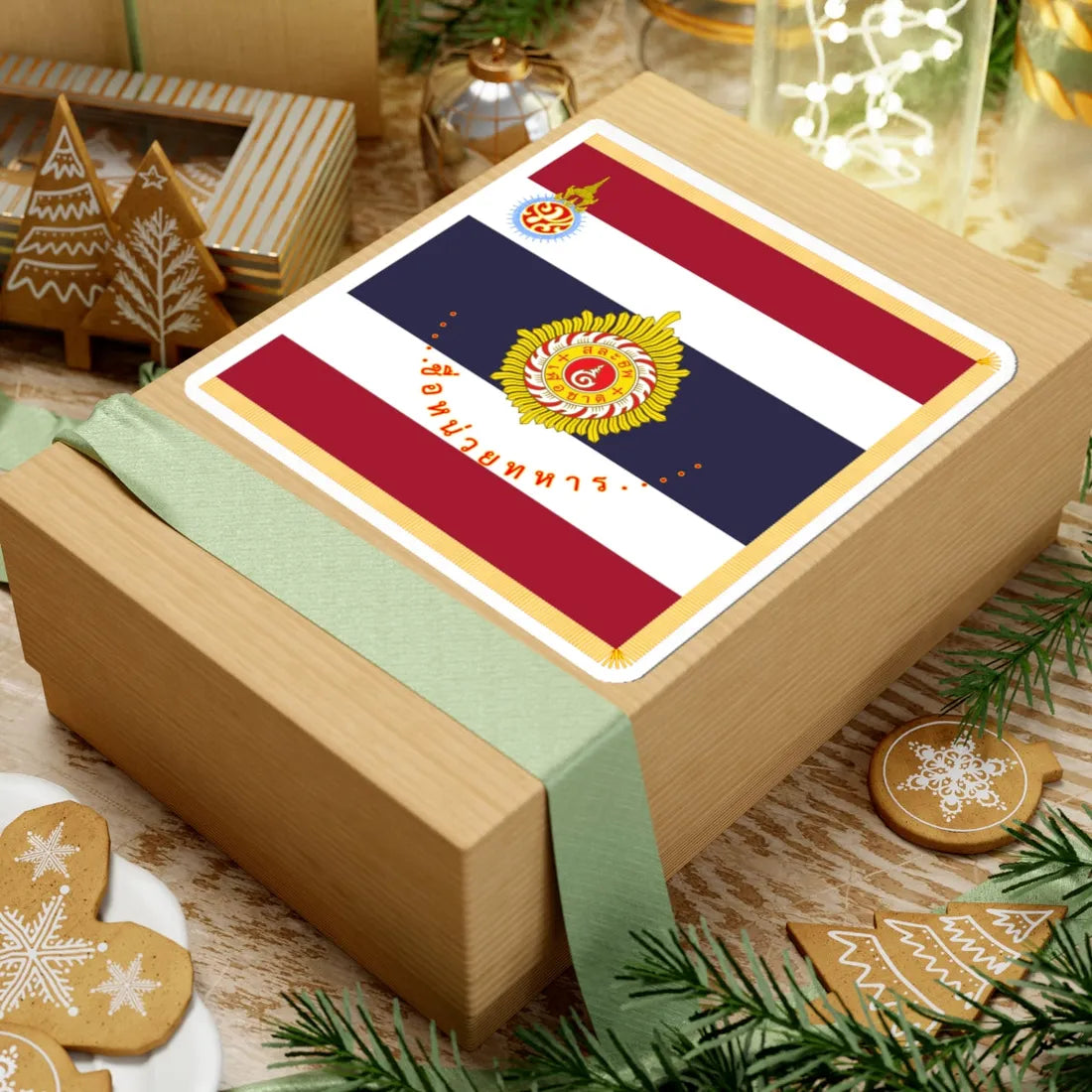 Royal Thai Army Unit Colours 1949-1979 (Thailand) STICKER Vinyl Kiss-Cut Decal - The Sticker Space