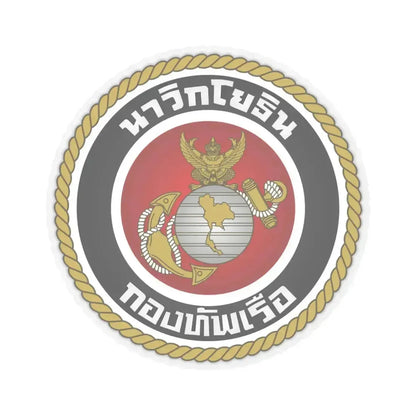 Royal Thai Marines - STICKER Vinyl Kiss-Cut Decal 6 Inch Transparent - The Sticker Space