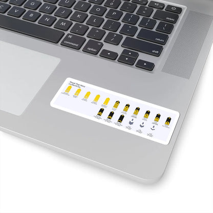 Royal Thai Navy rank insignias (Thailand) (Military Rank) STICKER Vinyl Kiss-Cut Decal - The Sticker Space