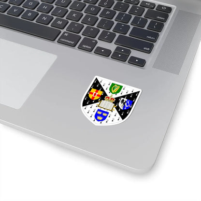 Royal University of Ireland arms (United Kingdom) (Coat of Arms) STICKER Vinyl Kiss-Cut Decal - The Sticker Space