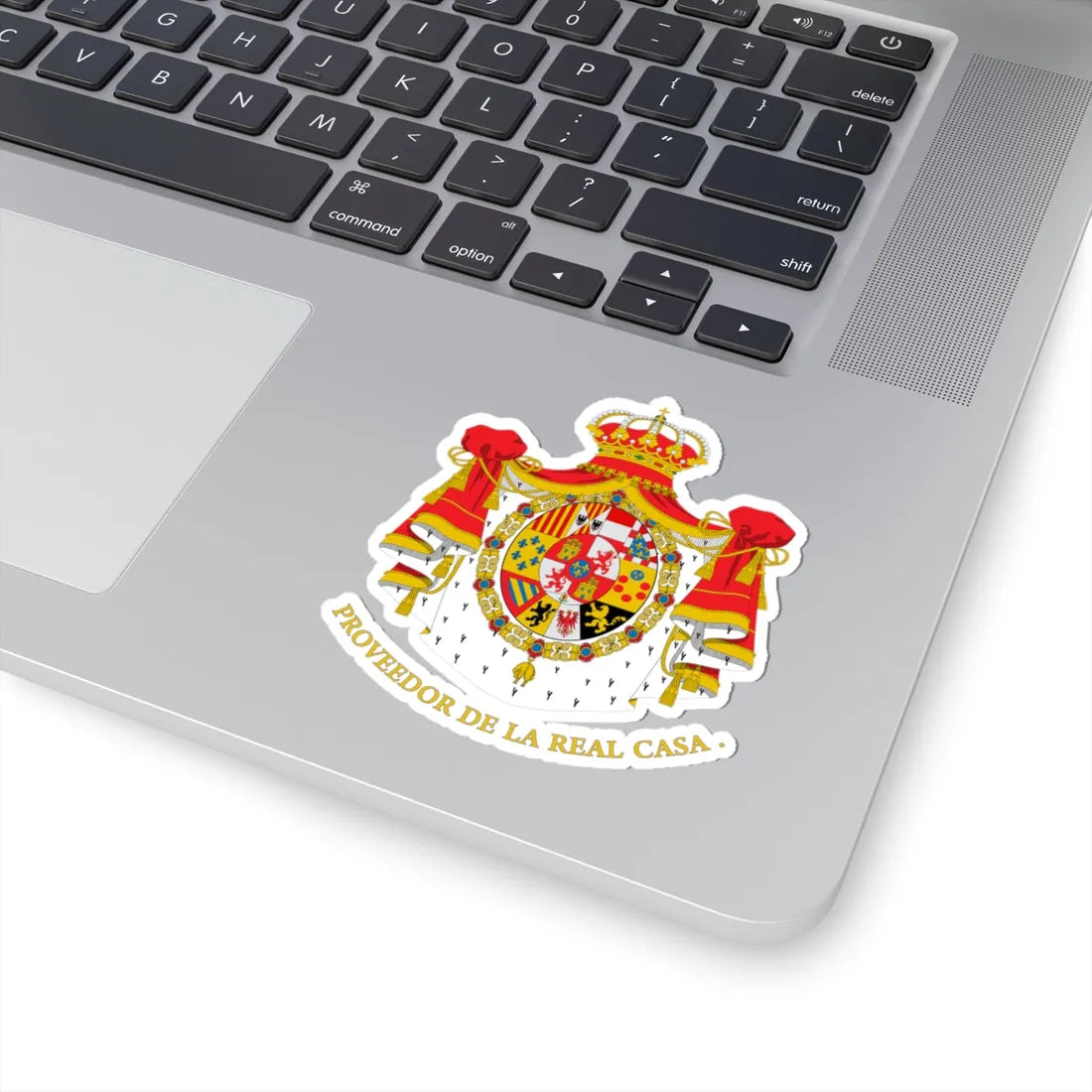 Royal Warrant of Appointment Spain (Spain) (Coat of Arms) STICKER Vinyl Kiss-Cut Decal - The Sticker Space