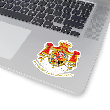 Royal Warrant of Appointment Spain (Spain) (Coat of Arms) STICKER Vinyl Kiss-Cut Decal - The Sticker Space