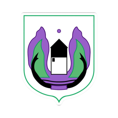 Rozaje Coat of Arms (Montenegro) (Coat of Arms) STICKER Vinyl Kiss-Cut Decal 2 Inch White - The Sticker Space