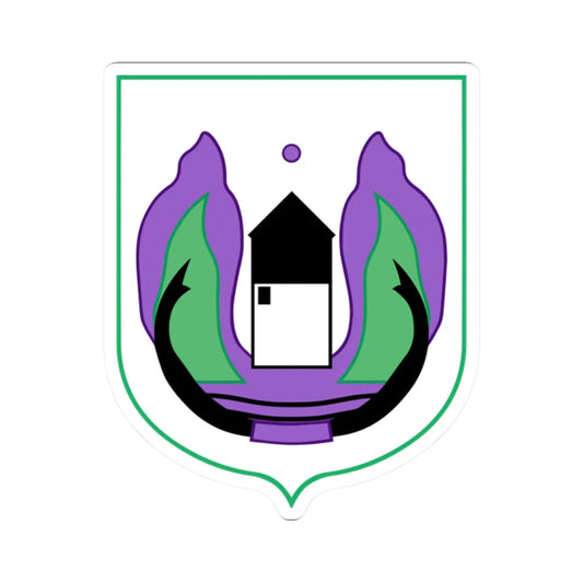 Rozaje Coat of Arms (Montenegro) (Coat of Arms) STICKER Vinyl Kiss-Cut Decal 2 Inch White - The Sticker Space