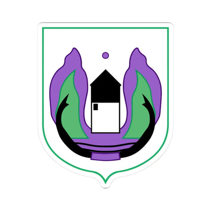 Rozaje Coat of Arms (Montenegro) (Coat of Arms) STICKER Vinyl Kiss-Cut Decal 3 Inch White - The Sticker Space