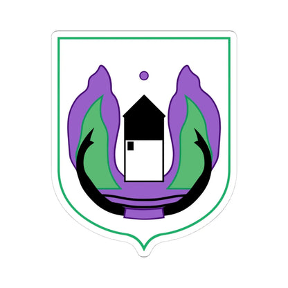 Rozaje Coat of Arms (Montenegro) (Coat of Arms) STICKER Vinyl Kiss-Cut Decal 4 Inch White - The Sticker Space