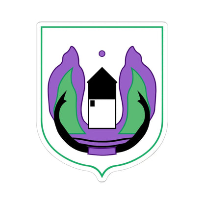 Rozaje Coat of Arms (Montenegro) (Coat of Arms) STICKER Vinyl Kiss-Cut Decal 6 Inch White - The Sticker Space