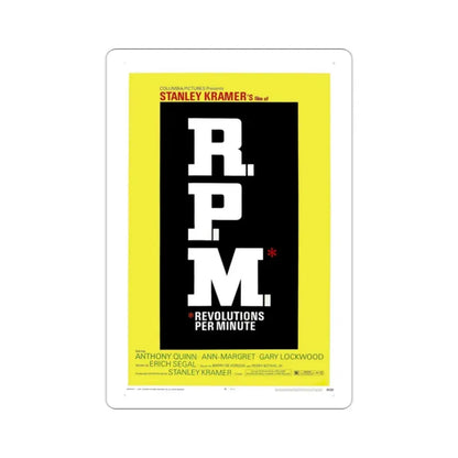 RPM 1970 Movie Poster STICKER Vinyl Die-Cut Decal 2 Inch - The Sticker Space